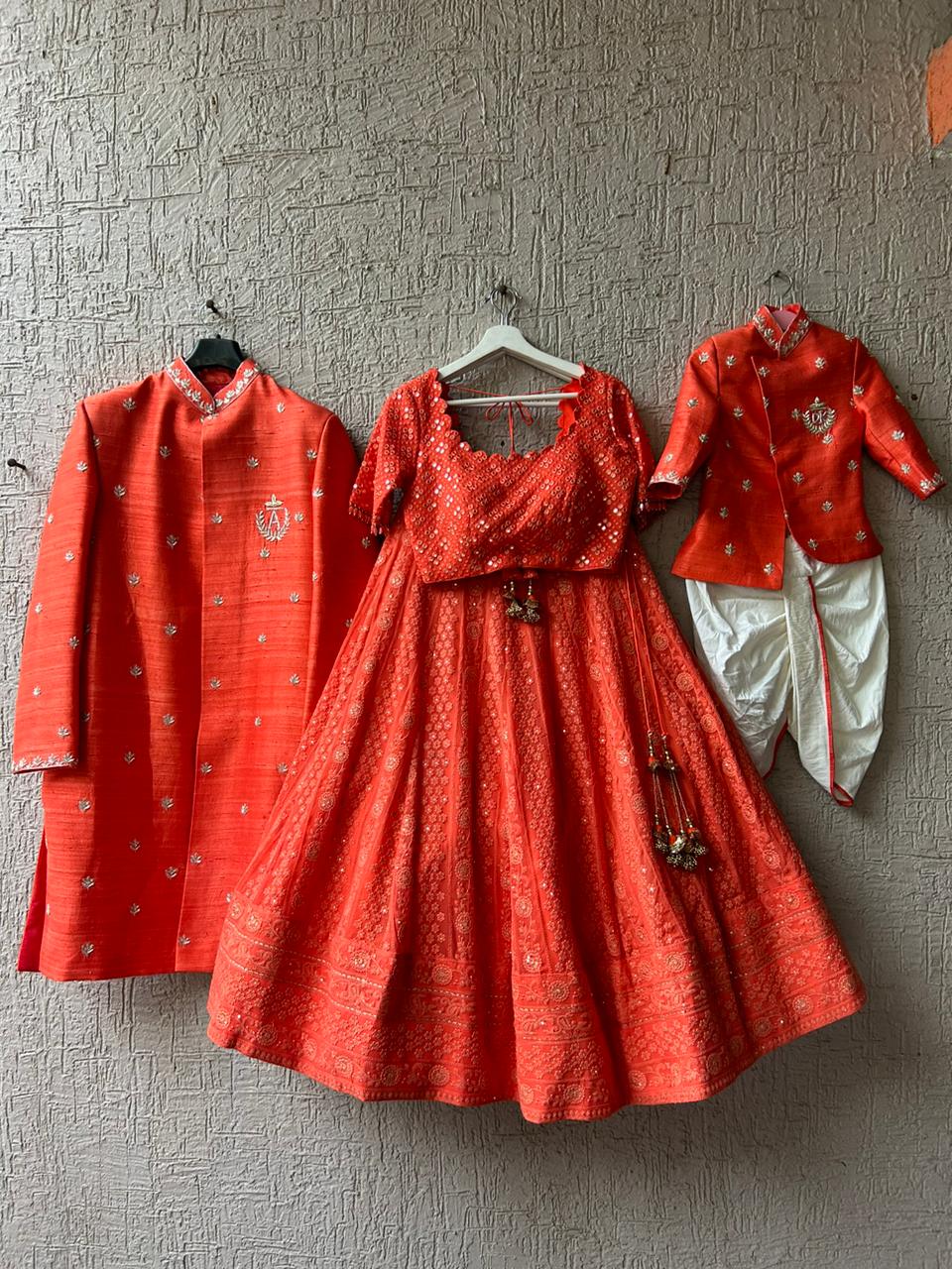 Chikankari Family Combo – myRiti - Main Image