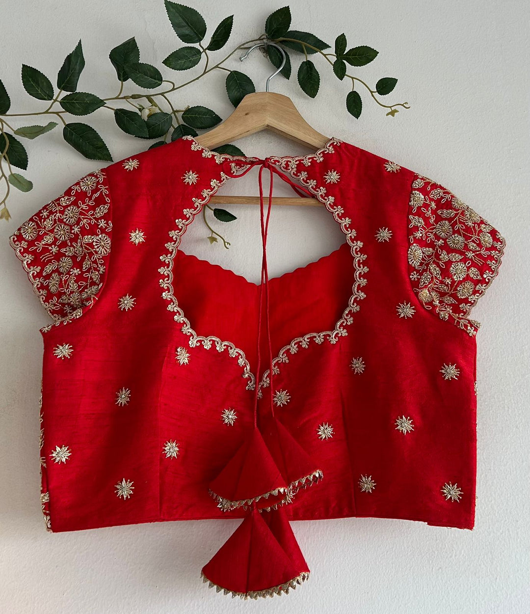 Cream Paithani Silk Lehenga