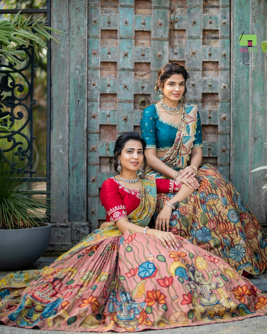 Top 3 Kalamkari Lehengas of myRiti