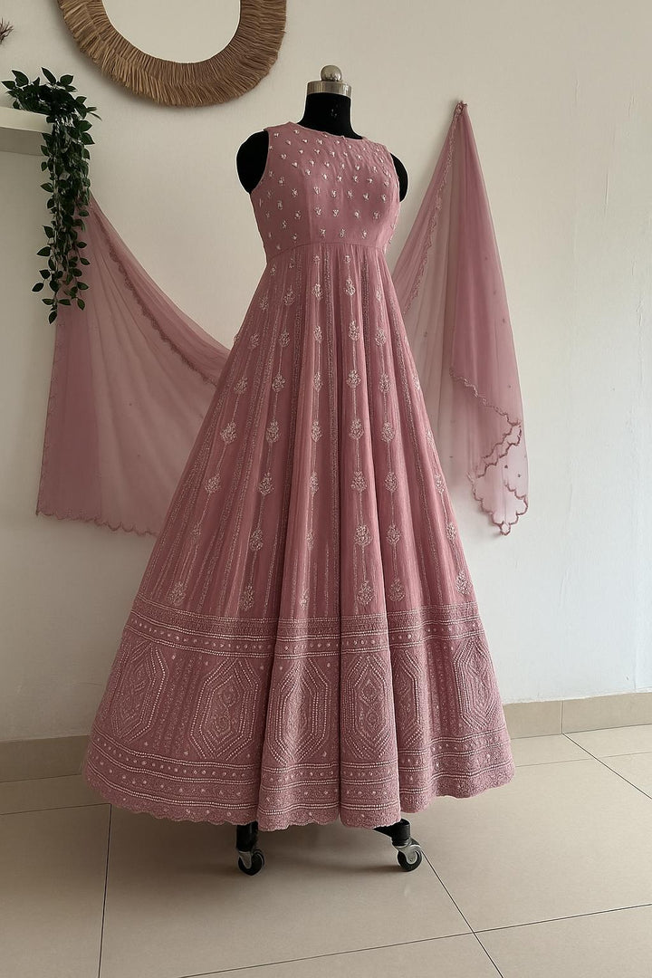 Yellow Chikankari Dress