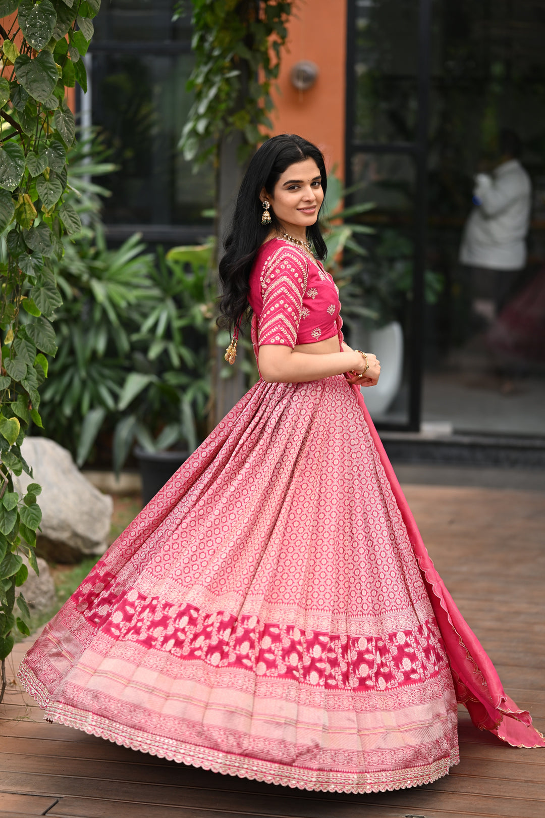 The Gulabi Bagh Lehenga
