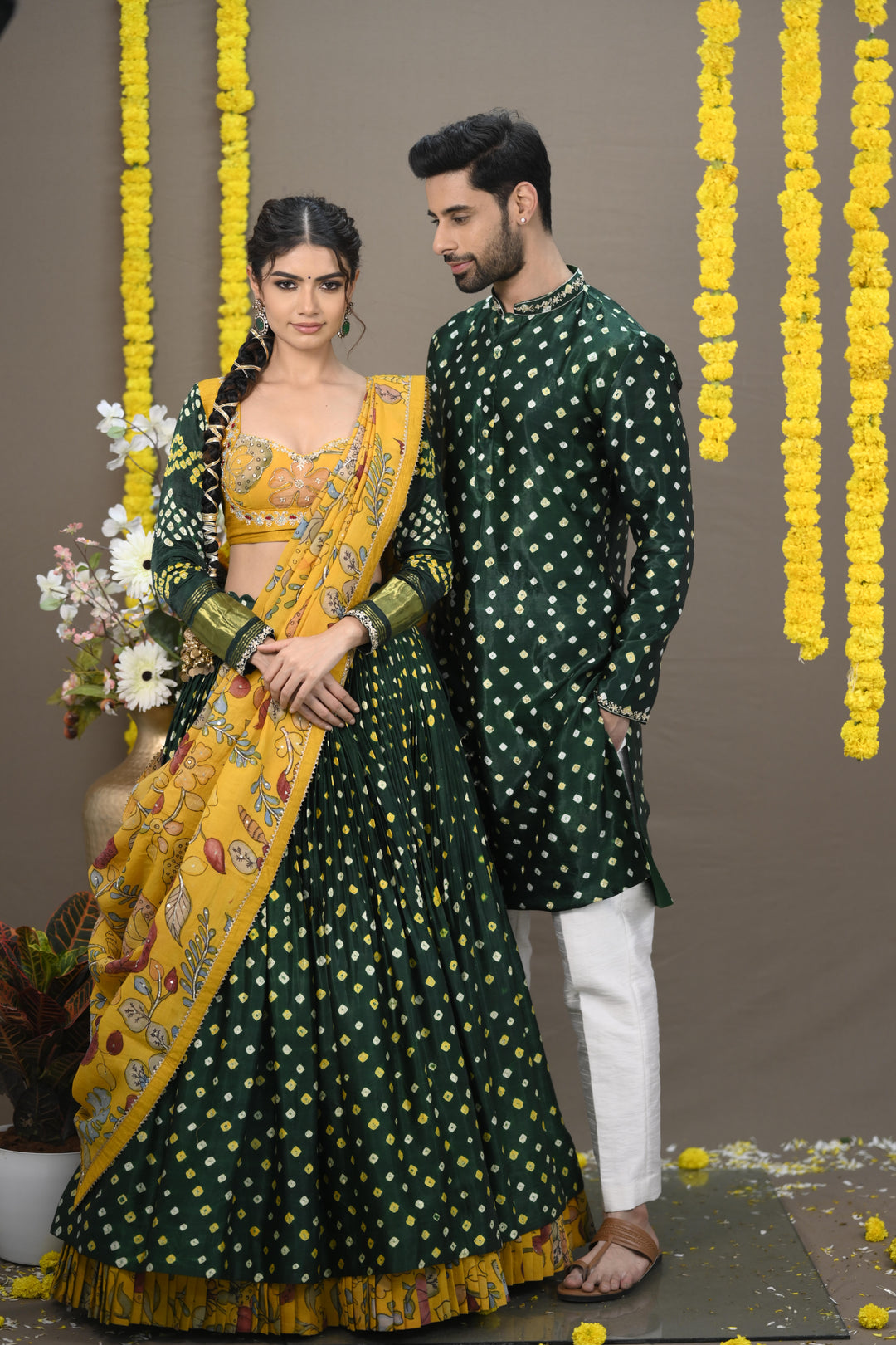 Green Bandani Couple Combo