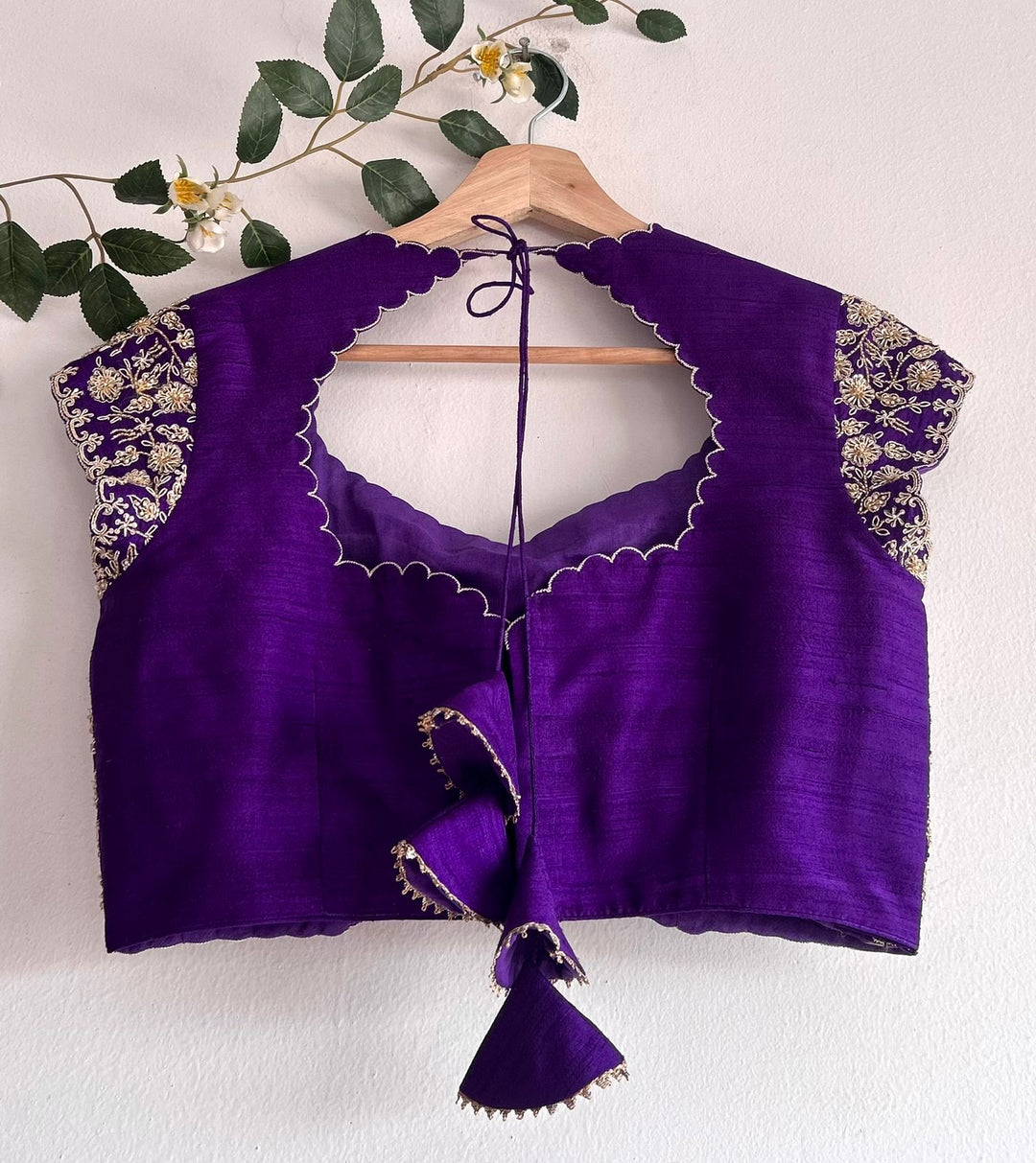 Purple Paithani Silk Lehenga