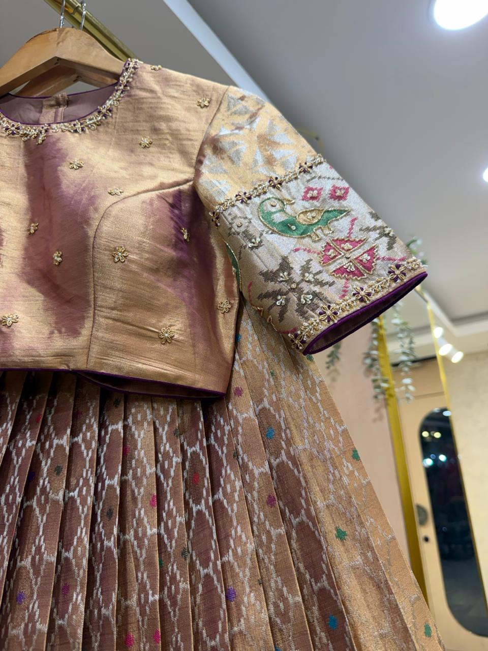 The Golden Tapestry Lehenga