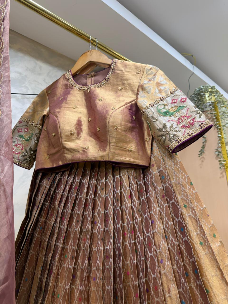 The Golden Tapestry Lehenga
