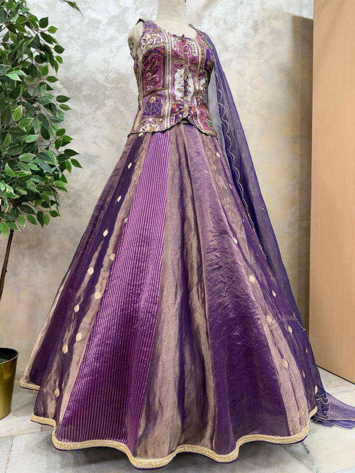 Twilight Radiance Lehenga