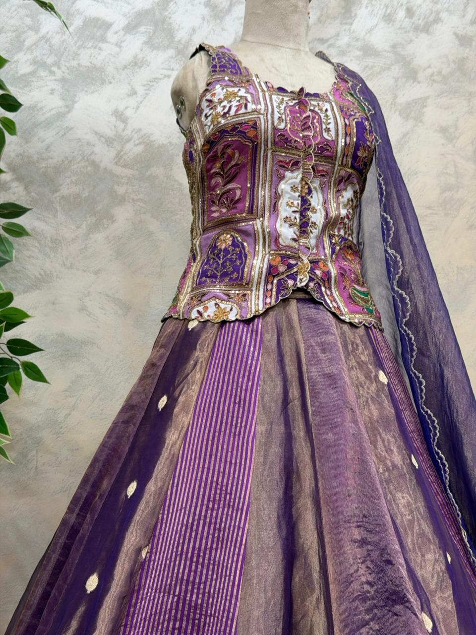 Twilight Radiance Lehenga