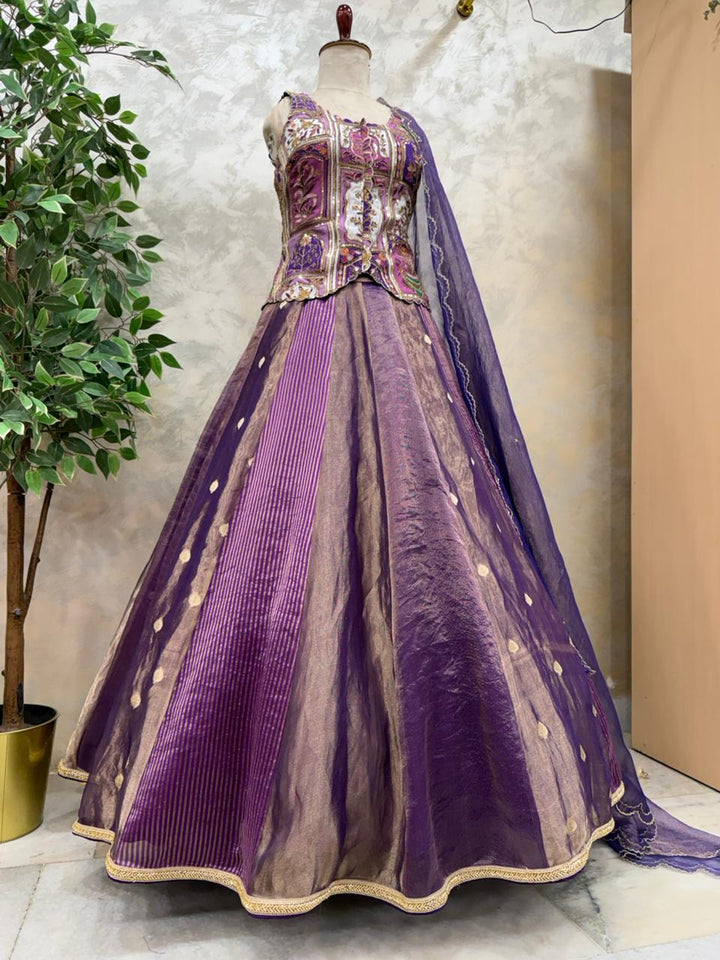 Twilight Radiance Lehenga