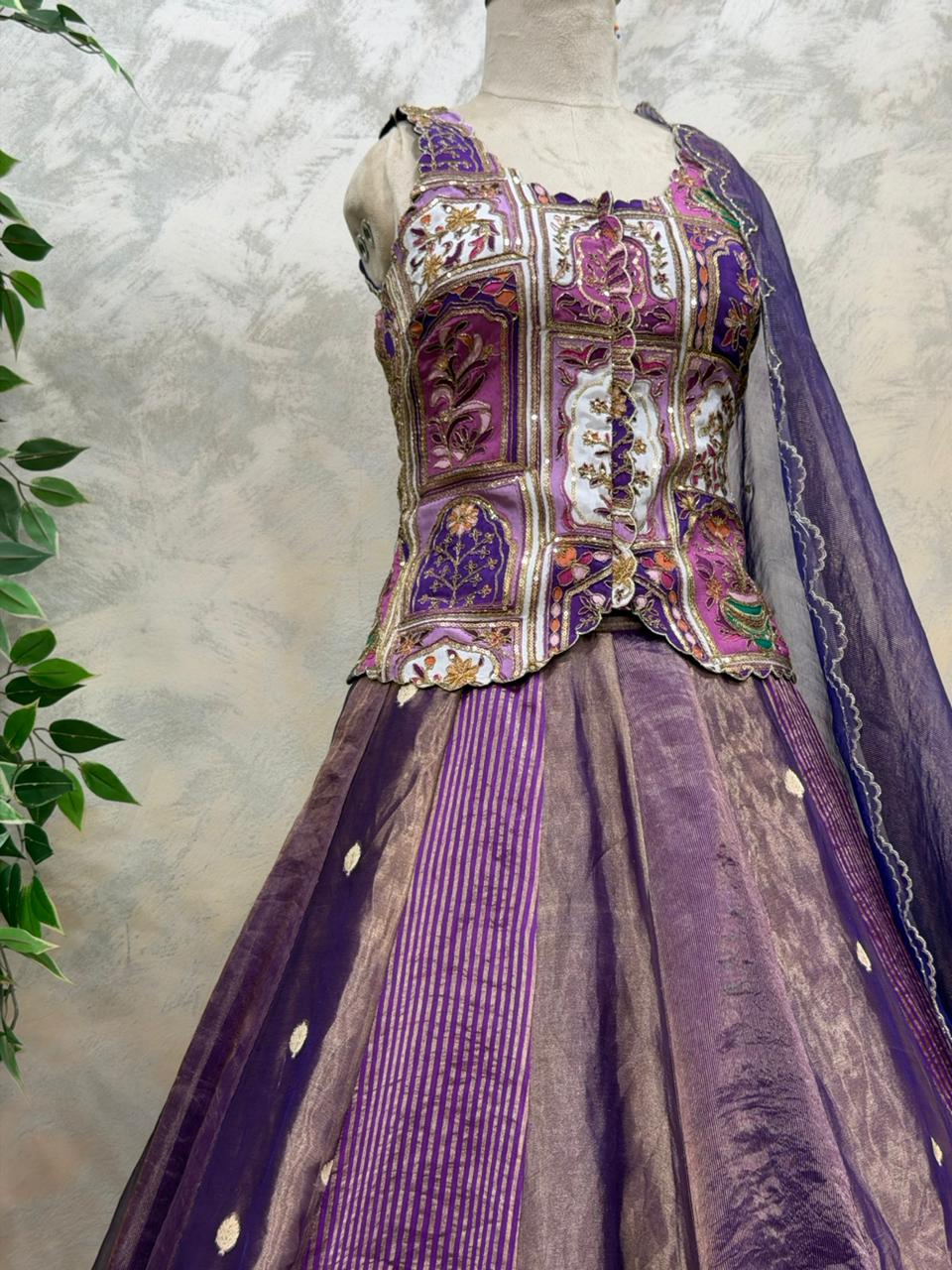 Twilight Radiance Lehenga
