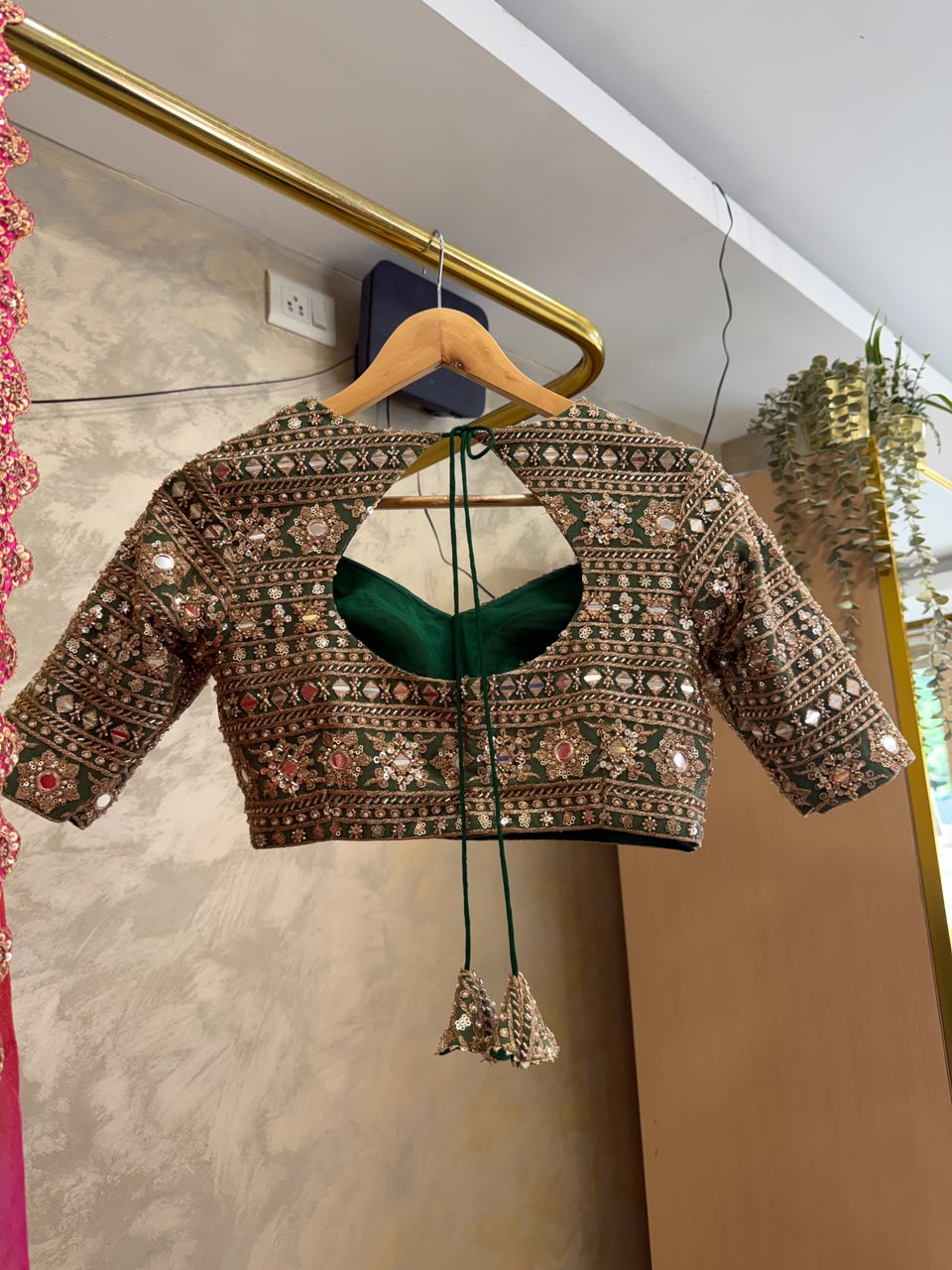 Multicolor Banaras Silk Lehenga