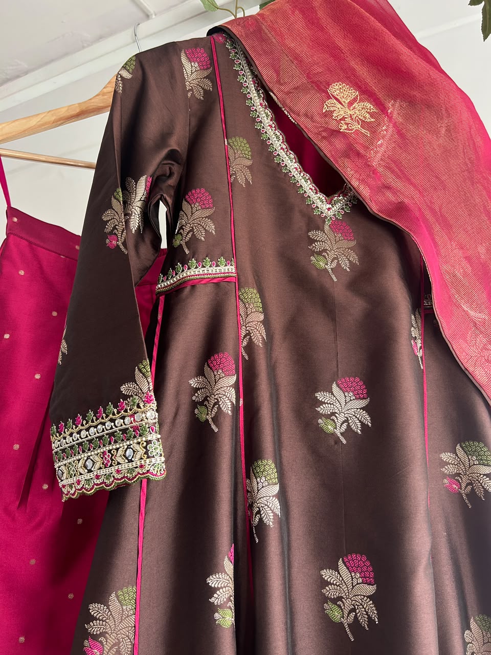 Banaras Silk Kurta Set