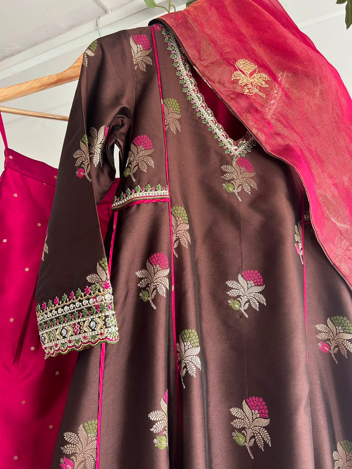 Banaras Silk Kurta Set