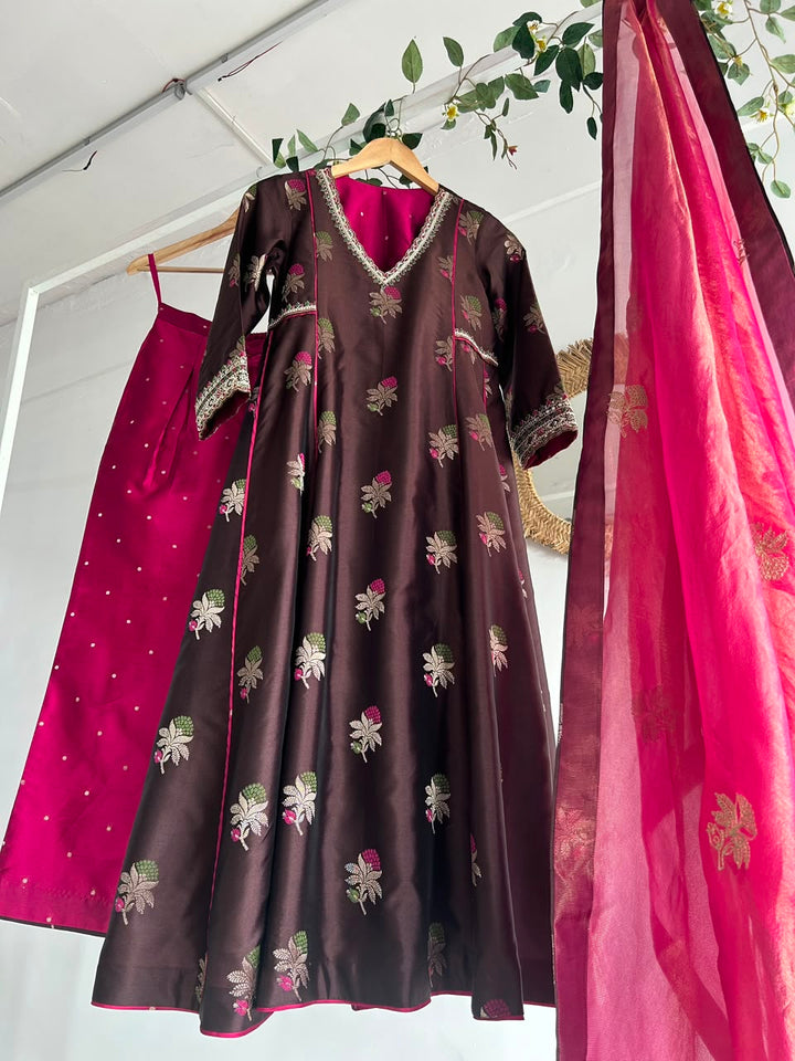 Banaras Silk Kurta Set