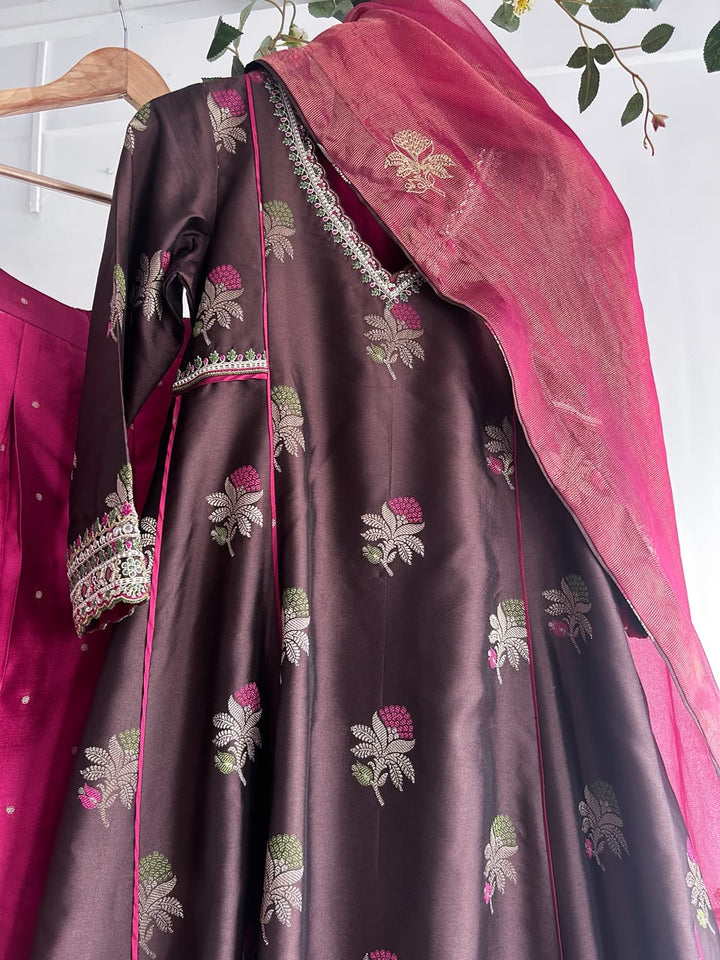 Banaras Silk Kurta Set