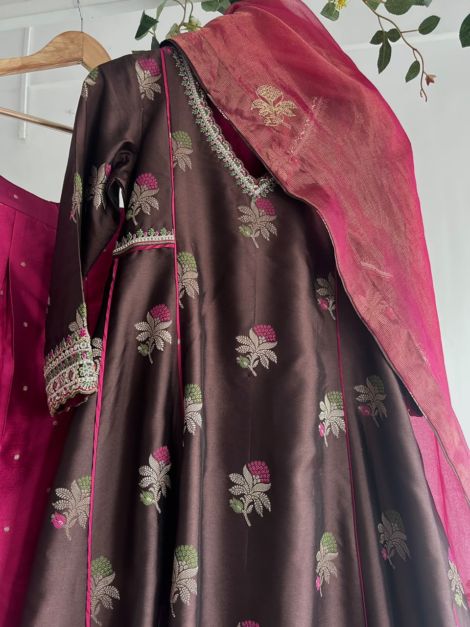 Banaras Silk Kurta Set