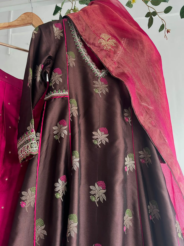 Banaras Silk Kurta Set