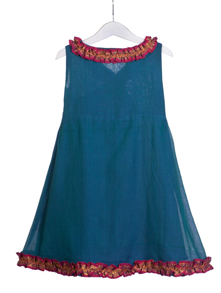 Blue Cotton dress