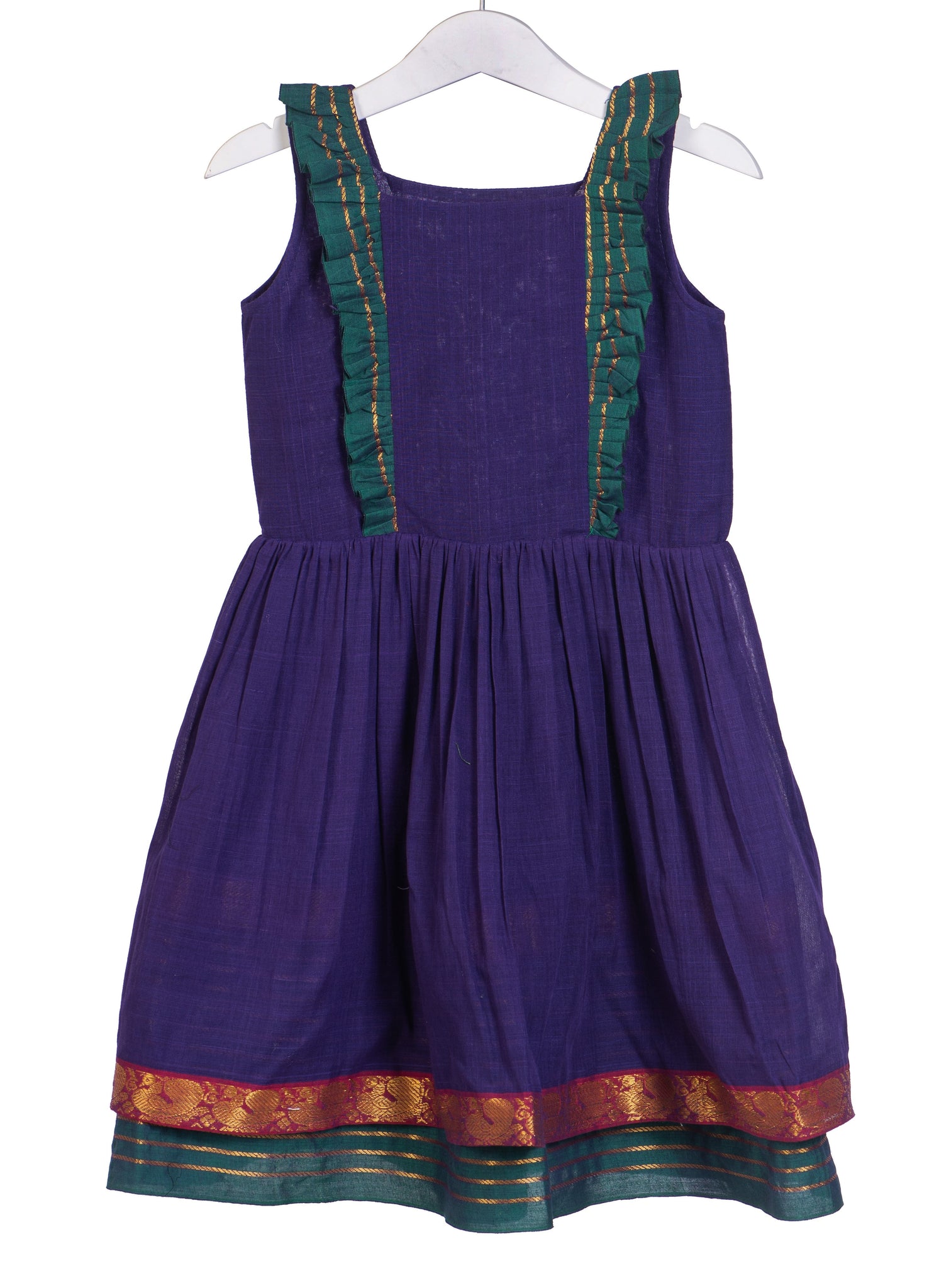 Violet Zari Cotton dress