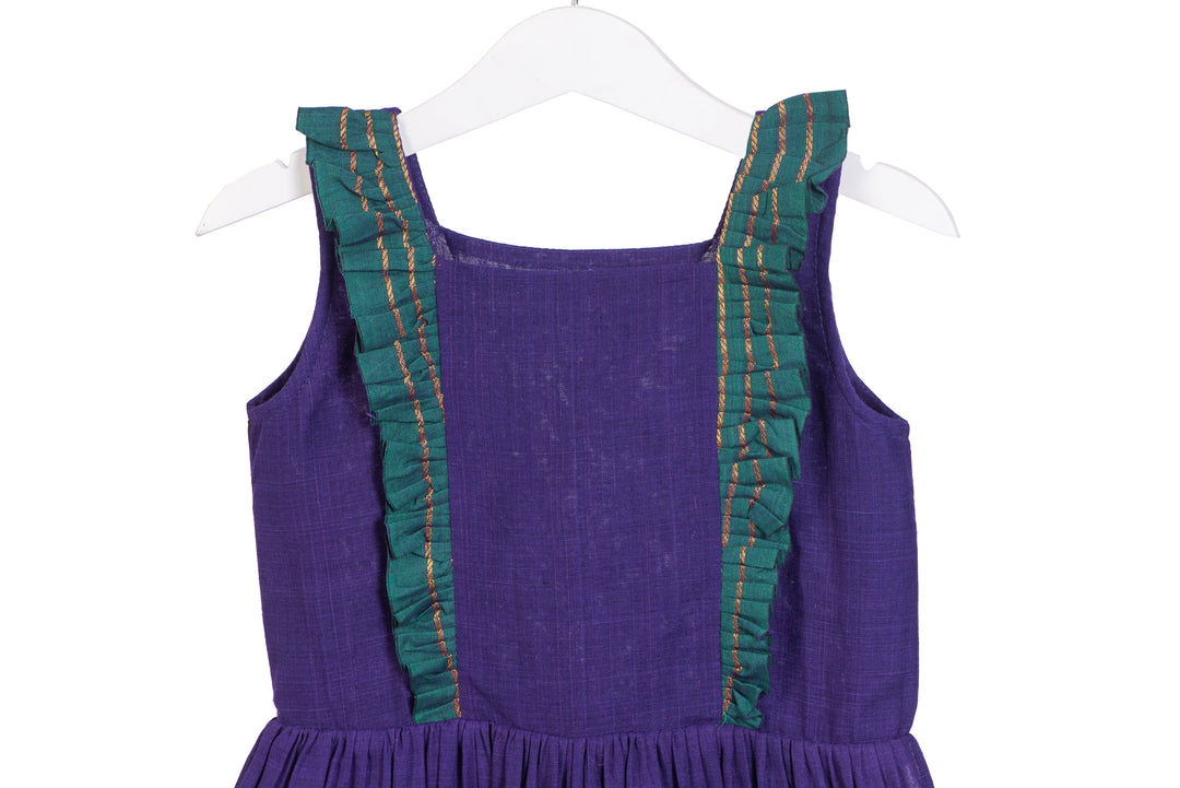 Violet Zari Cotton dress