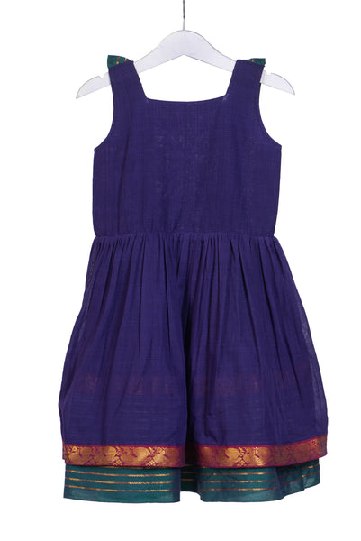 Violet Zari Cotton dress