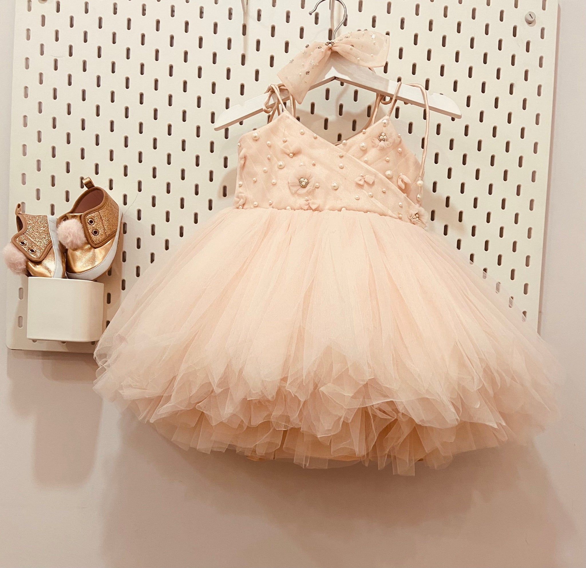 Hot Pink Barbie Dress, Girl Tutu Dress, Birthday Party Dress, Princess