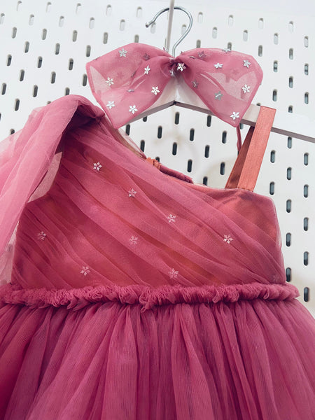 Bright Pink Barbie Frock
